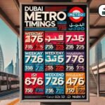 Dubai Metro Timings 2025: A Complete Guide