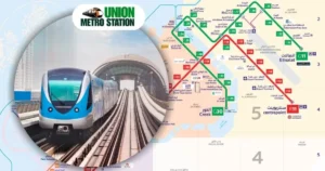 Dubai Metro Route 2020