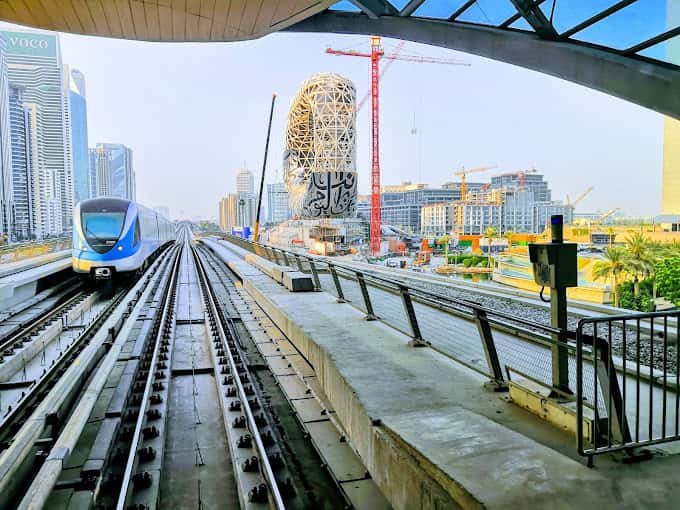Dubai Airport Free Zone Metro Station Overview
