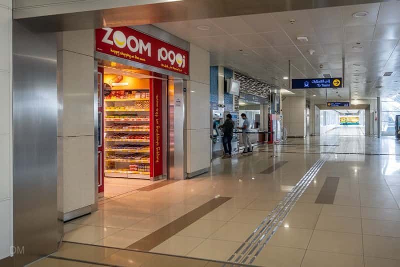 Dubai Airport Free Zone Metro Station Facilities