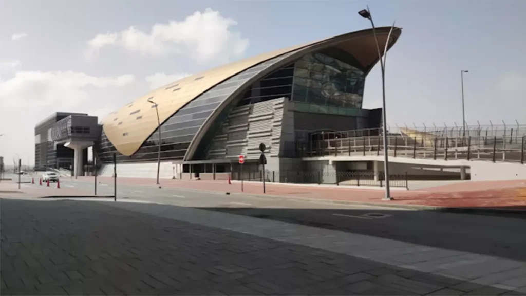 UAE Exchange Metro Station Dubai