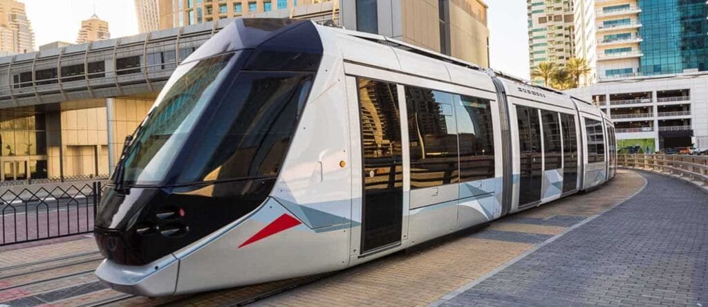 Dubai Marina Tram Station Overview