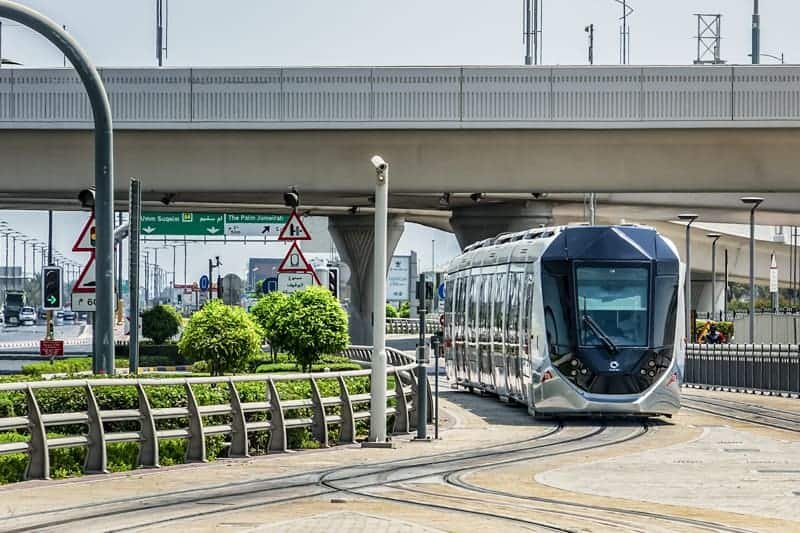 Jumeirah Beach Residence 1 Tram Station Overview