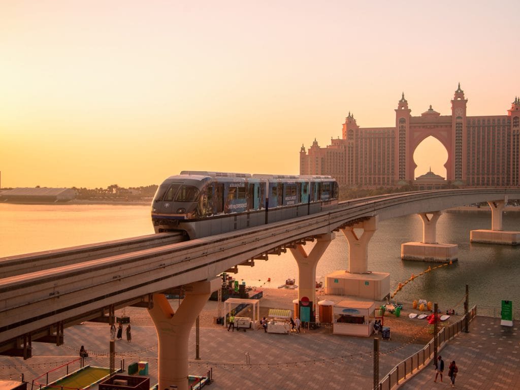 Palm Jumeirah Tram Station Overview